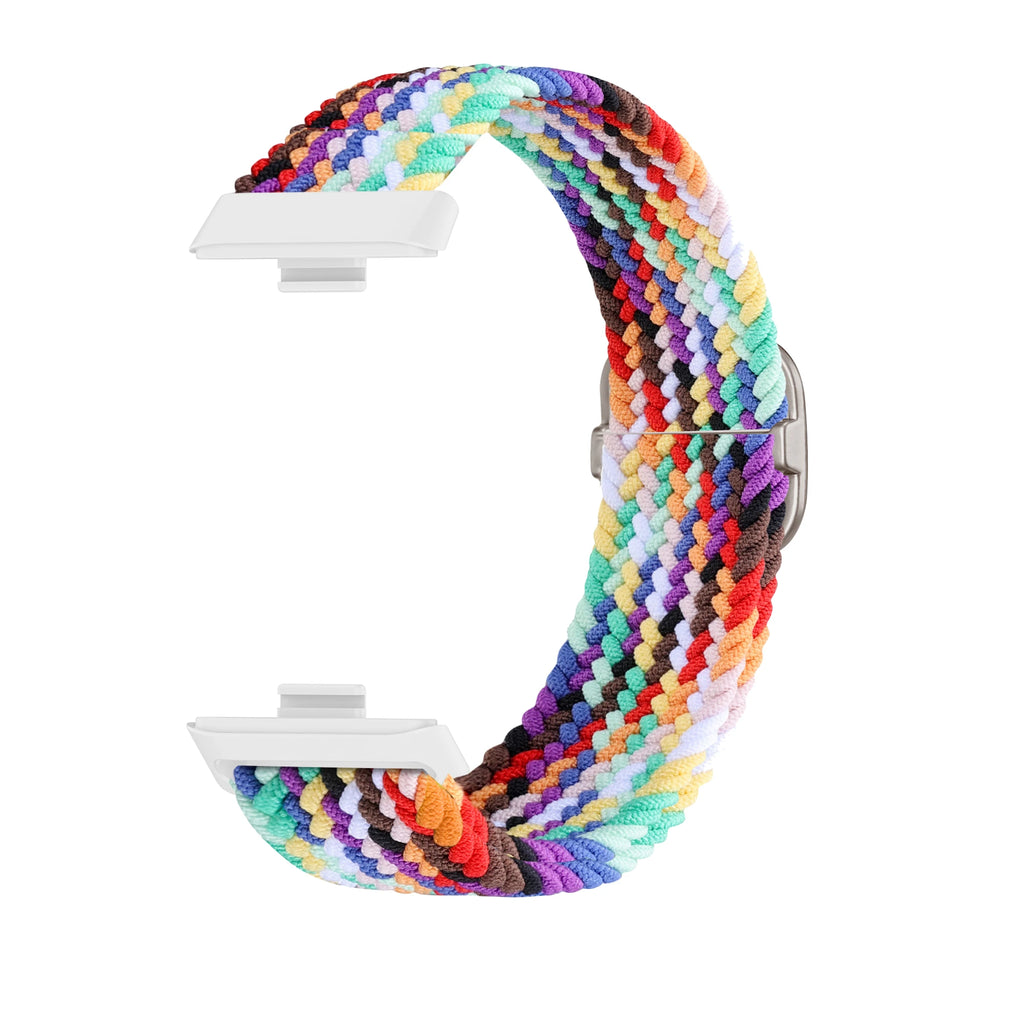 Braided Nylon WatchBand Strap For Huawei Watch Fit 5 4 3 Smart Wristband Braided Elastic Bracelet For Huawei Fit5 fit4 pro strap