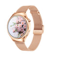 et390 smart watch women's ECG electrocardiogram blood oxygen blood sugar uric acid body fat call SOS heart rate