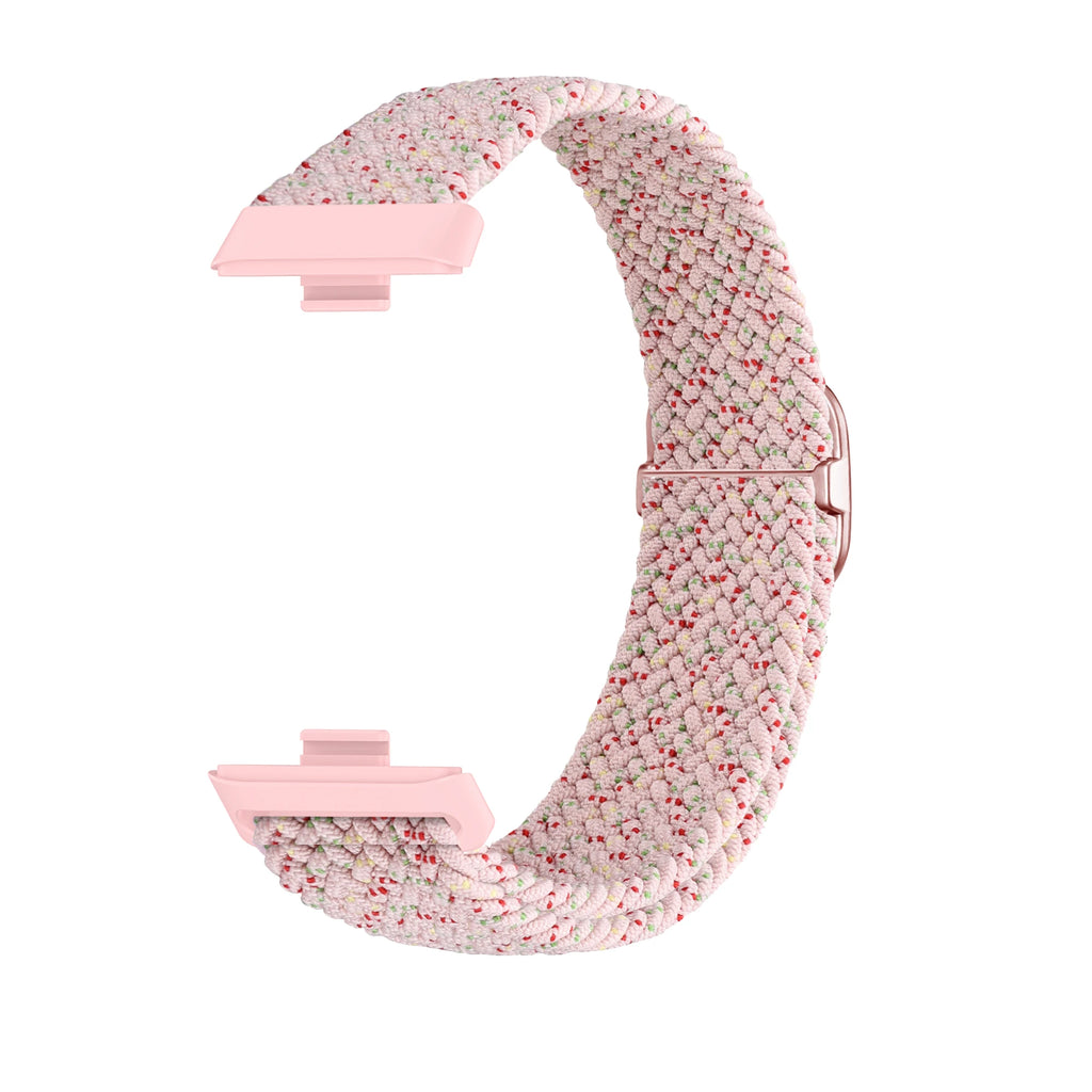 Braided Nylon WatchBand Strap For Huawei Watch Fit 5 4 3 Smart Wristband Braided Elastic Bracelet For Huawei Fit5 fit4 pro strap