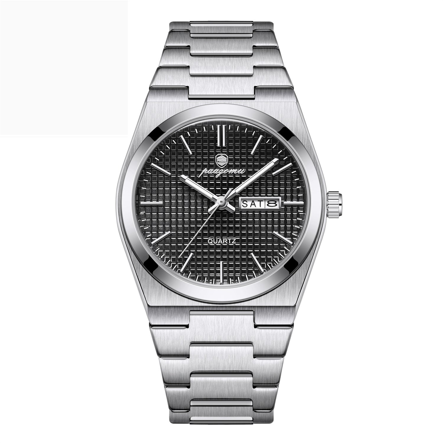 Luminous Quartz Waterproof Calendar Watch