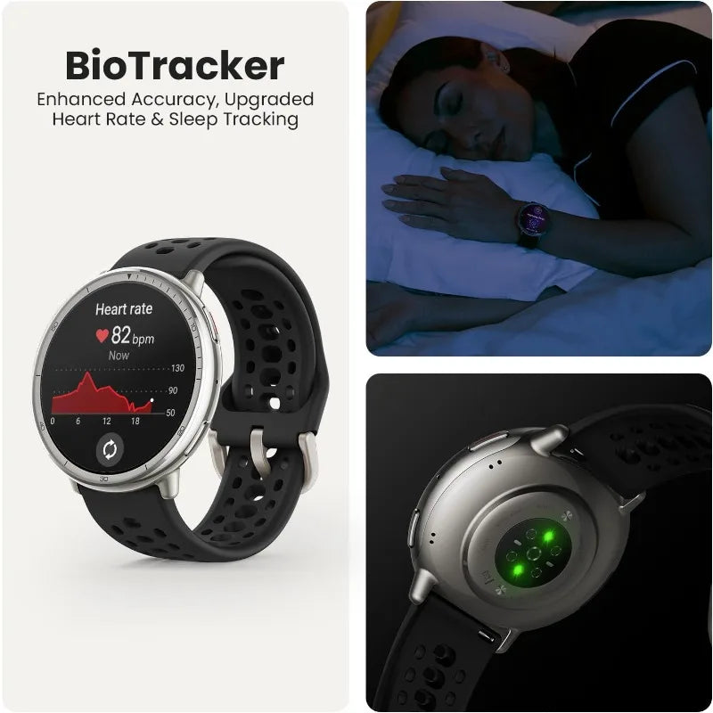 Active 2 Sport Smart Watch Fitness Tracker for Android and iPhone, 44mm, 10 Day Battery, Water Resistant, GPS Maps, Slee