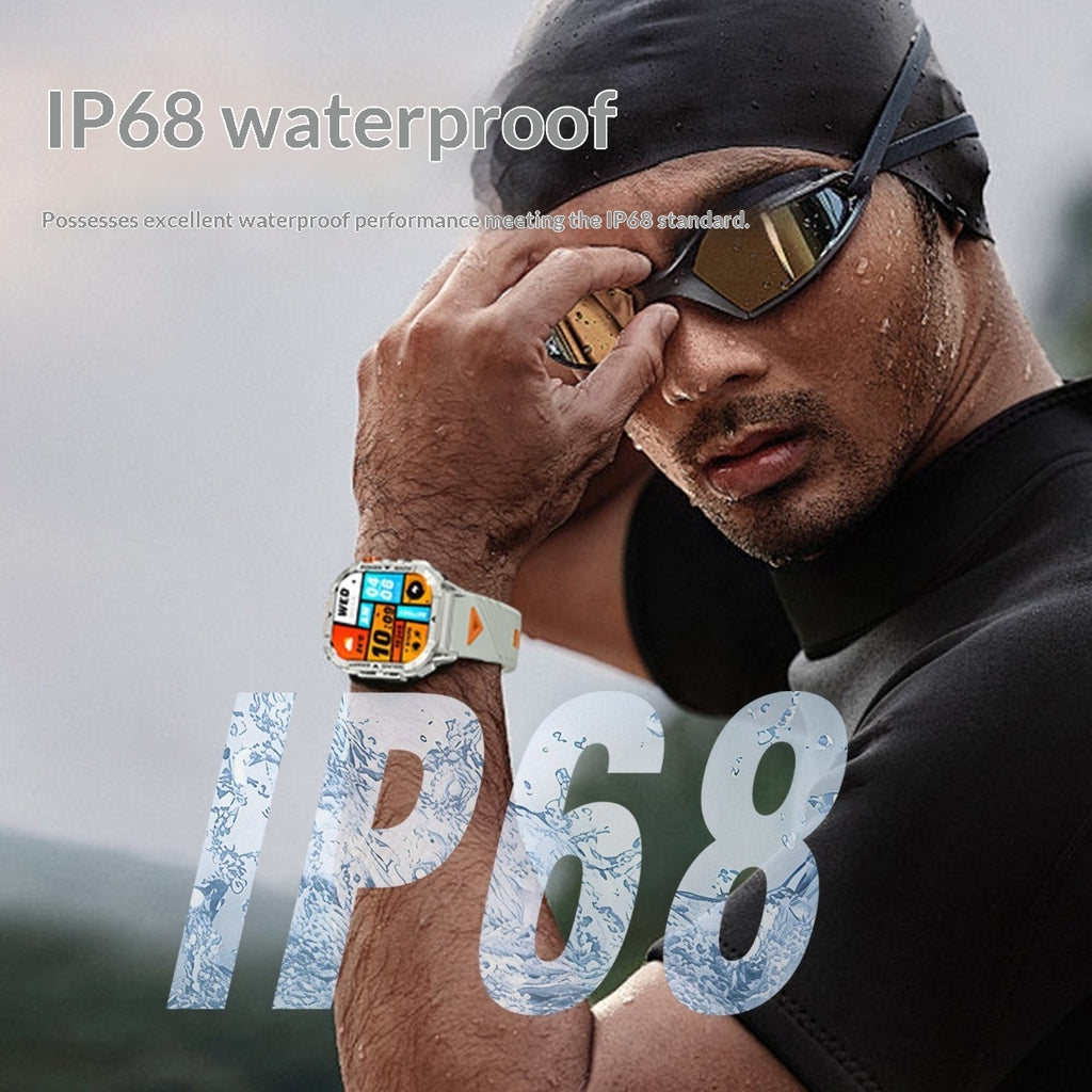 K70A Smartwatch With Heart Rate Monitoring And Bluetooth Calling