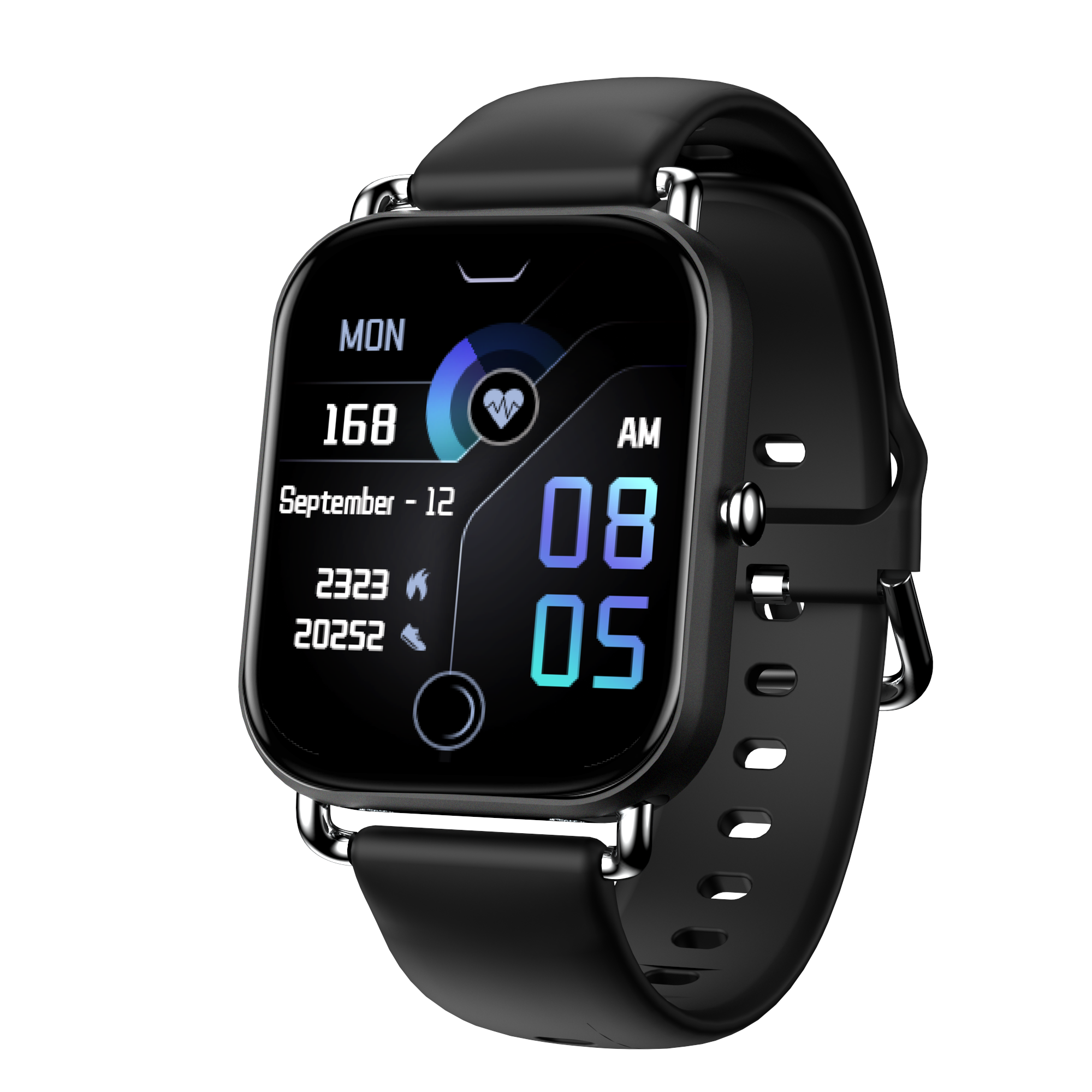 Body Temperature Measurement, Collision Color Sports Mode, Stylish Micro-engraved Smart Watch