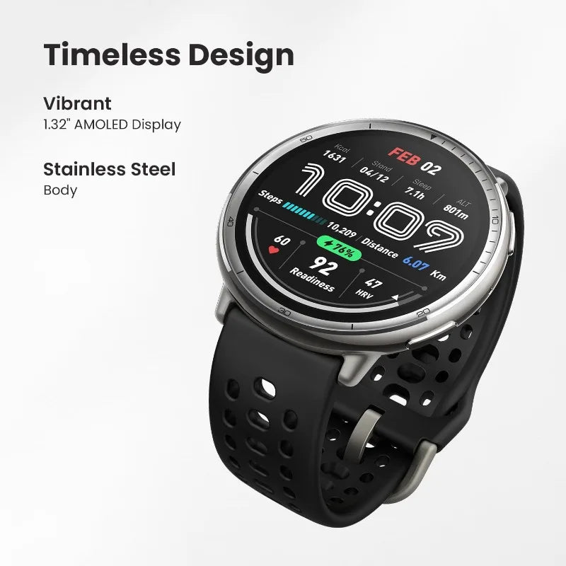 Active 2 Sport Smart Watch Fitness Tracker for Android and iPhone, 44mm, 10 Day Battery, Water Resistant, GPS Maps, Slee