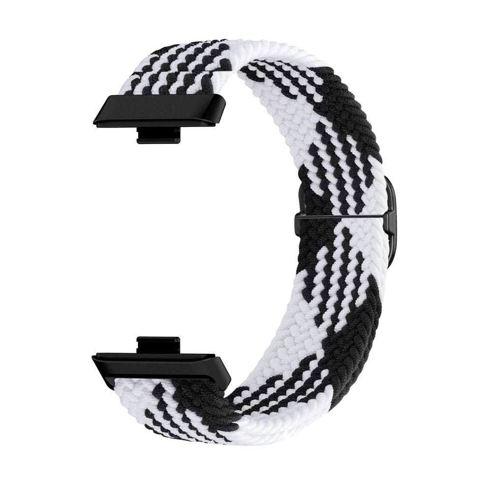 Braided Nylon WatchBand Strap For Huawei Watch Fit 5 4 3 Smart Wristband Braided Elastic Bracelet For Huawei Fit5 fit4 pro strap