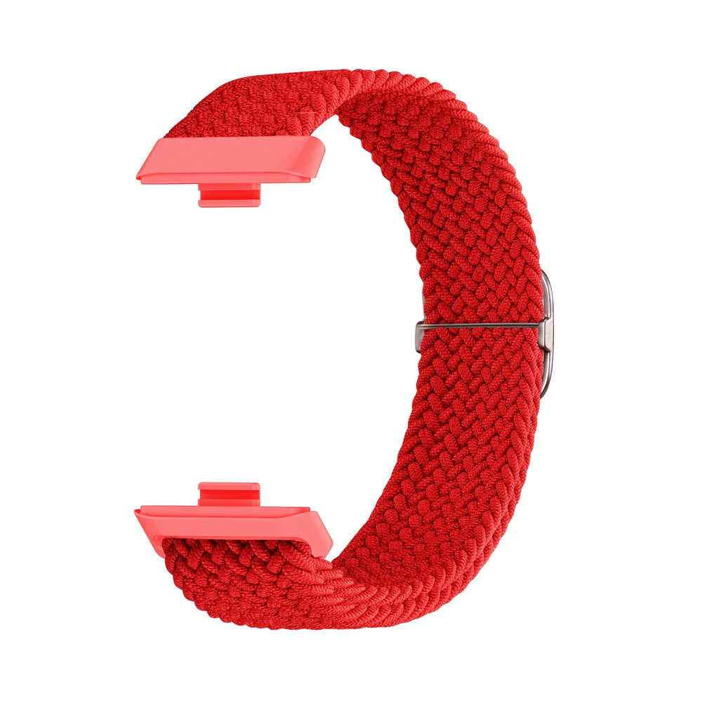 Braided Nylon WatchBand Strap For Huawei Watch Fit 5 4 3 Smart Wristband Braided Elastic Bracelet For Huawei Fit5 fit4 pro strap