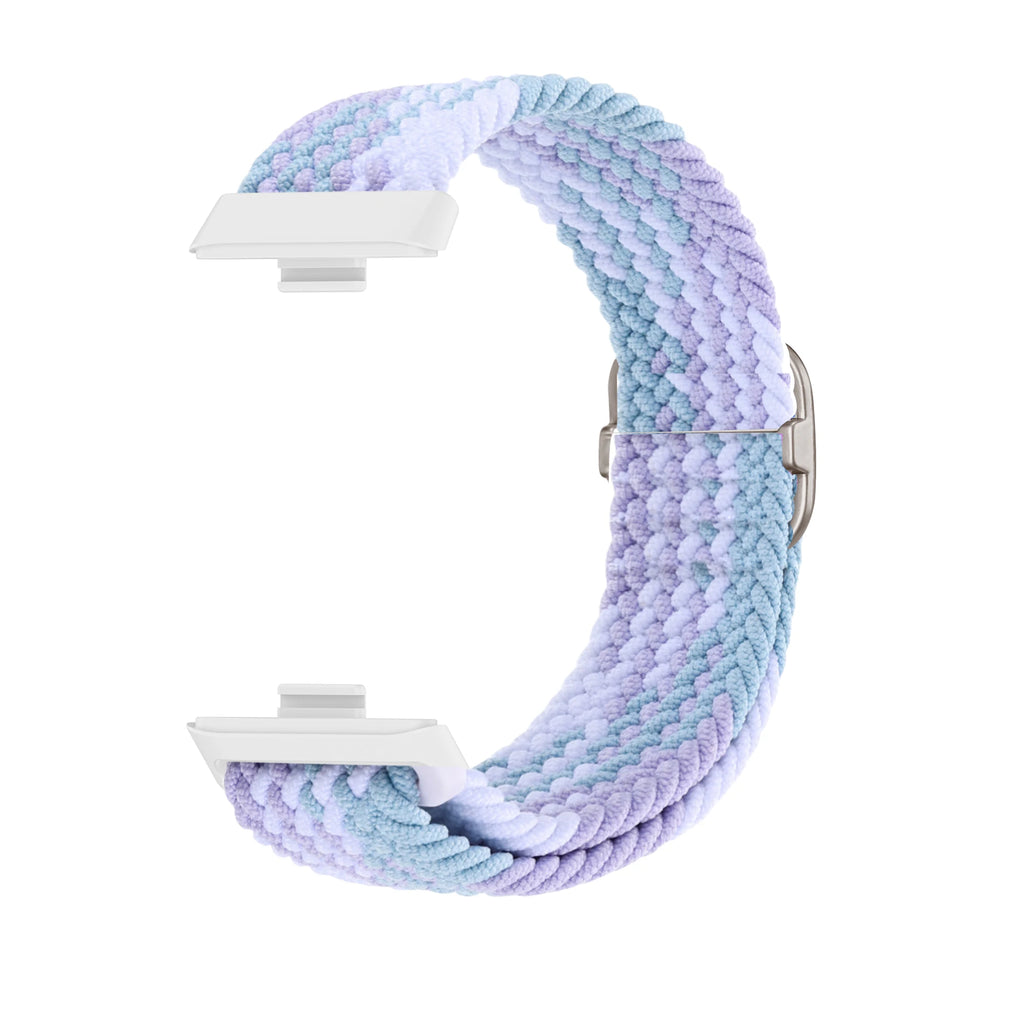 Braided Nylon WatchBand Strap For Huawei Watch Fit 5 4 3 Smart Wristband Braided Elastic Bracelet For Huawei Fit5 fit4 pro strap